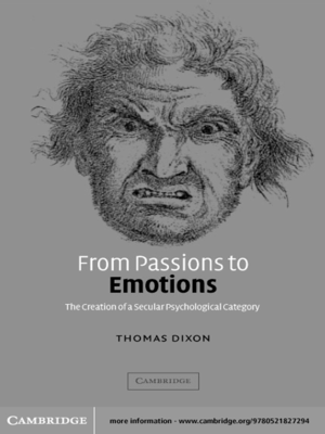 cover image of From Passions to Emotions